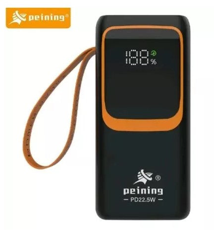 Carregador Portátil Power Bank Turbo 50000mah Tipo C/Lightning Android IPhone